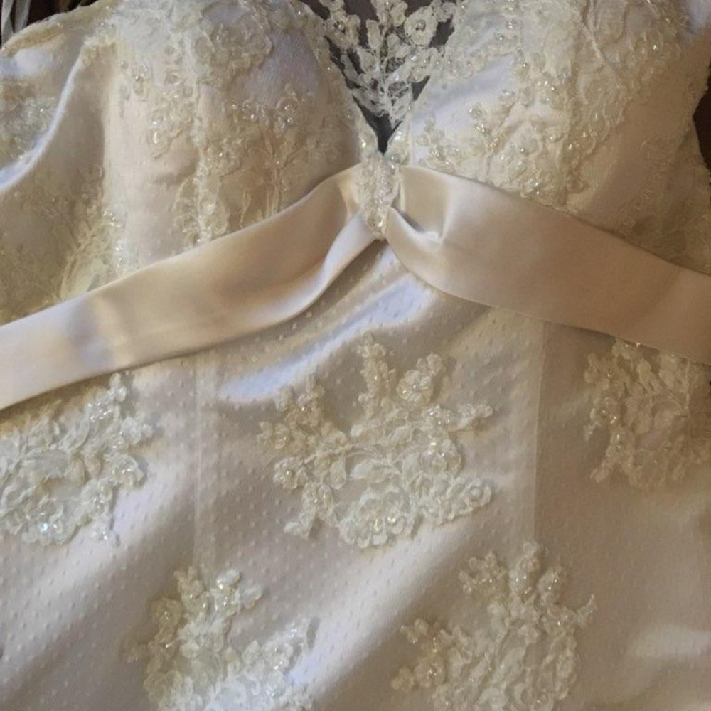 David Bridal wedding dress